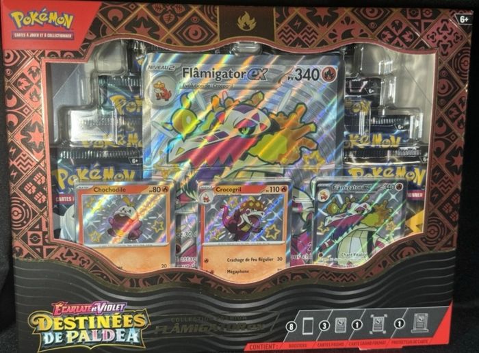 Coffret pokemon Flamigator NEUF