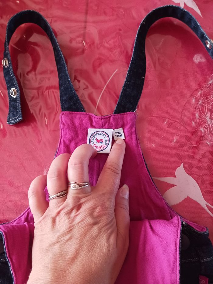 Salopette short la compagnie des petits 12m - photo numéro 2