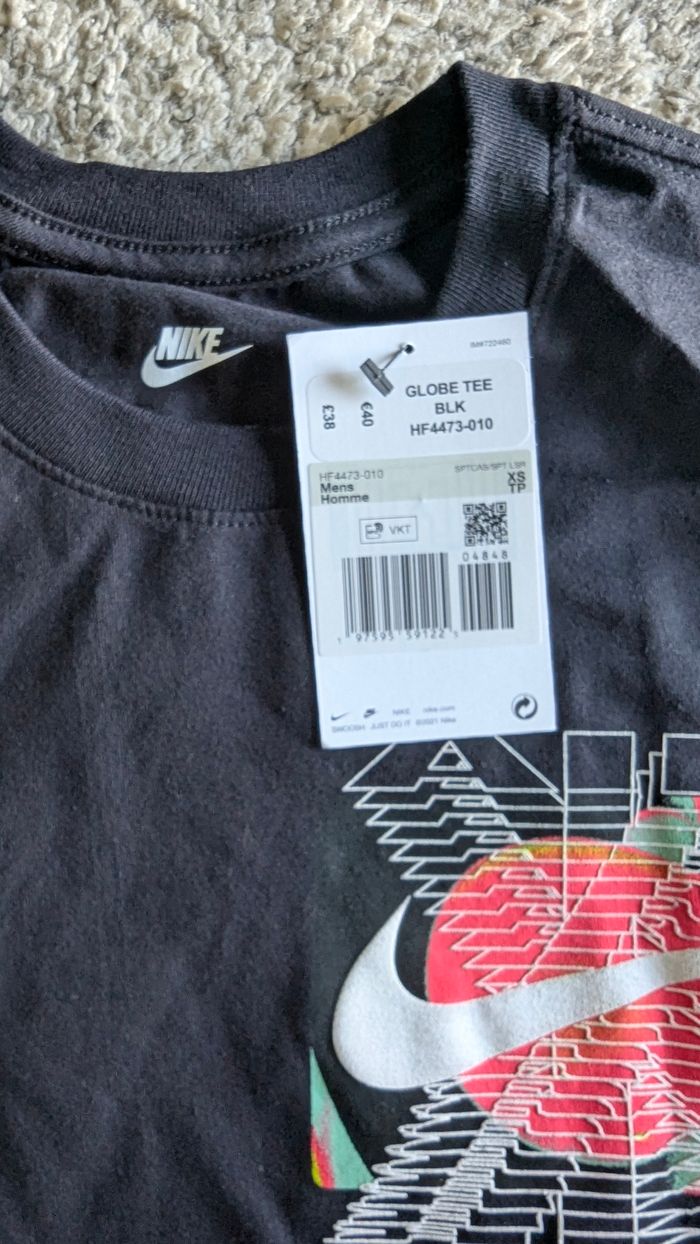 T-shirt Nike taille XS homme noir - photo numéro 3