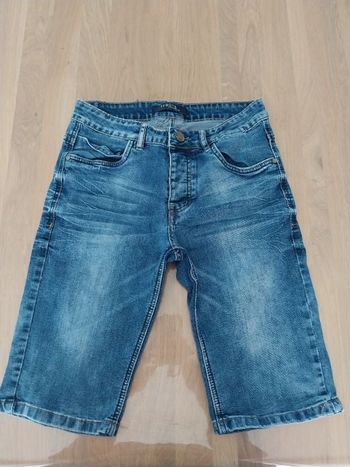 Short en jeans