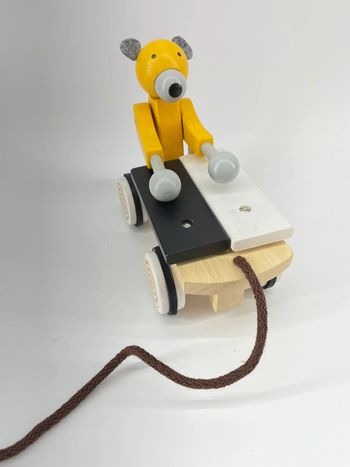 Jouet à tirer ours avec xylophone - Nature & Découvertes