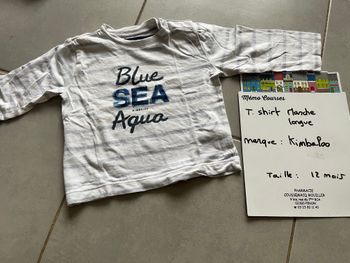 T shirt garçon 12 mois