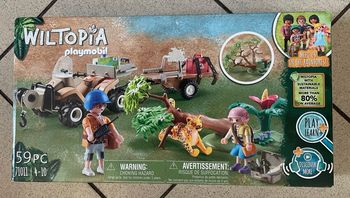Playmobil 71011 Wiltopia Quad de secours pour animaux