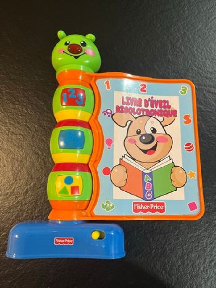 📚 Livre de comptines sonore Fisher-Price – Piles incluses