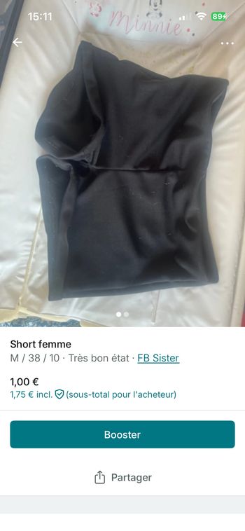 Short noir