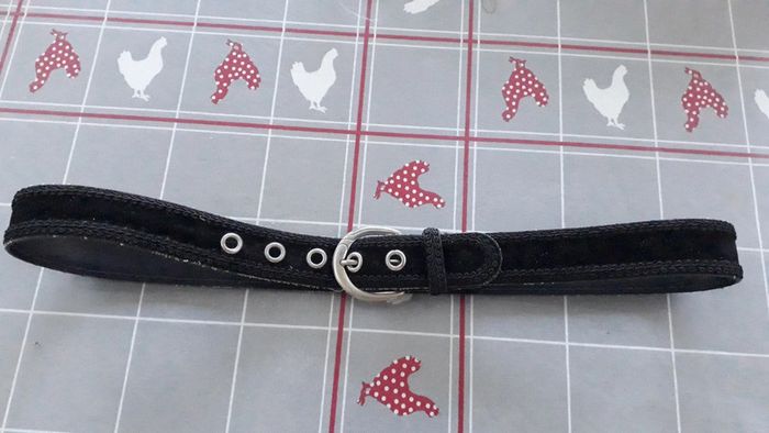 Ceinture noire vintage