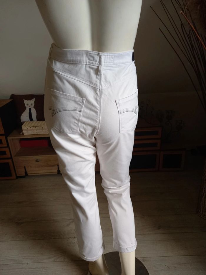 Jean blanc Taille 42 - photo numéro 7