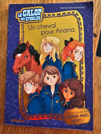 livre +Marques pages  enfant Le Galop des étoiles