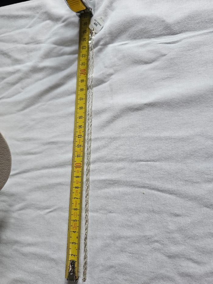Chaîne en AGT 925 mil poinçon neuve - photo numéro 6
