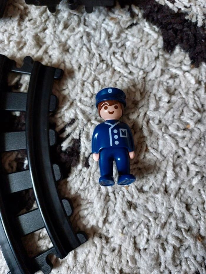 Circuit de train playmobil - photo numéro 2