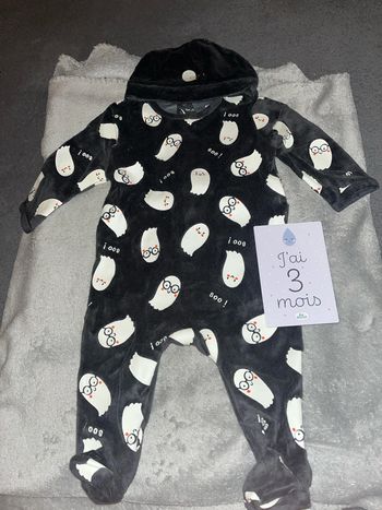 Pyjama Halloween boo fantôme phosphorescent Kiabi