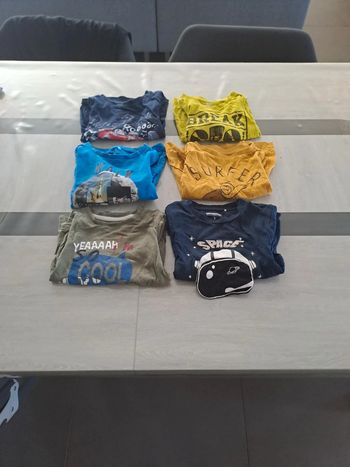 Lot t shirt manche longue
