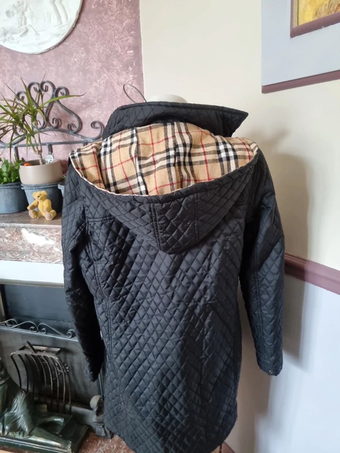 Manteau matelassé noir L - photo numéro 6
