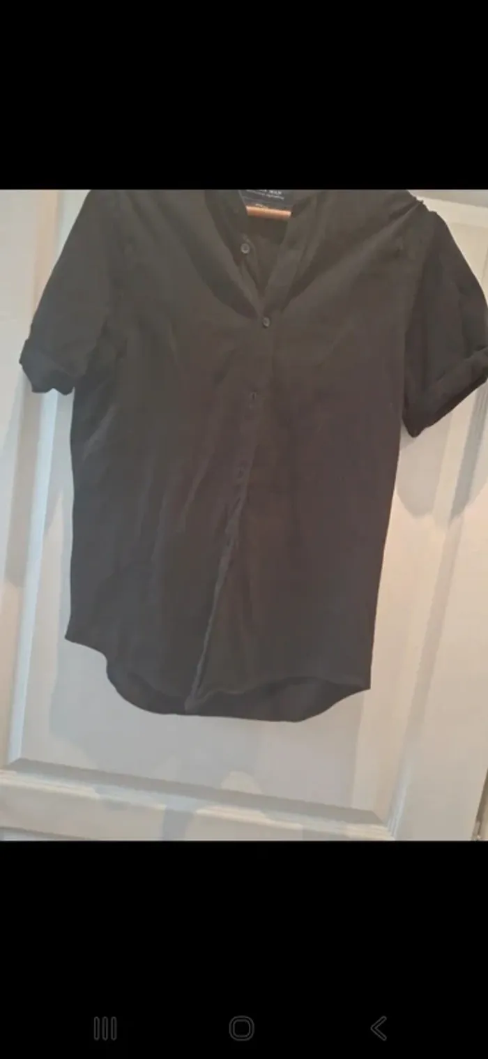 Beau pola zara homme noir taille s Très bon état - photo numéro 3