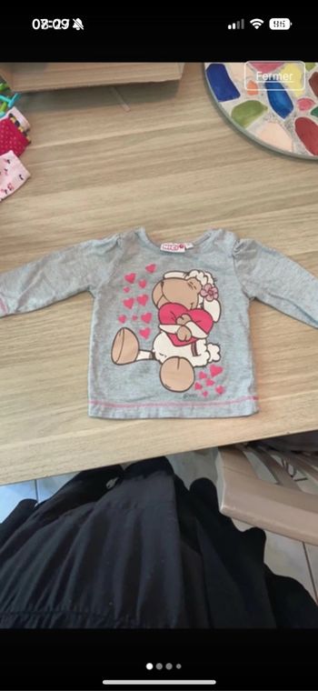 Tee shirt manches longues
