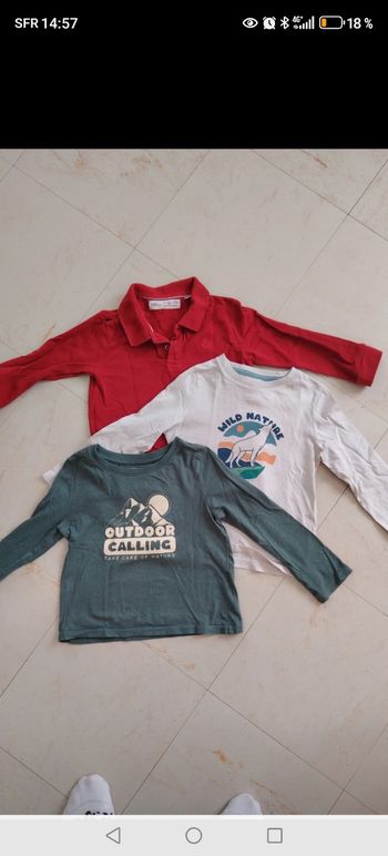 Tee shirt manches longues