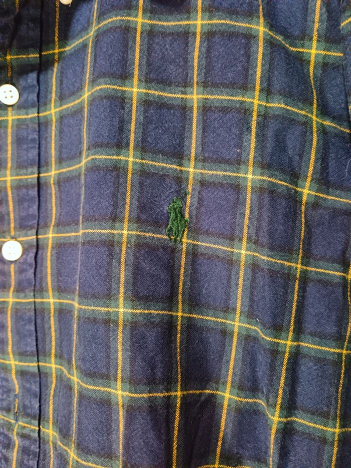 Chemise à carreaux vintage| Ralph Lauren | T. Xl - photo numéro 4