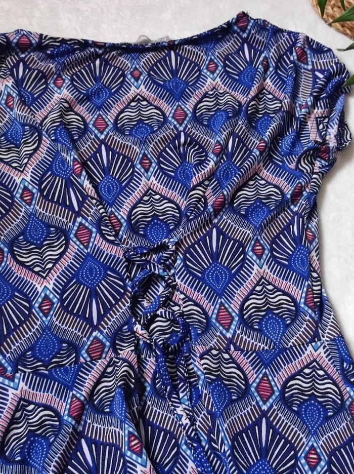 Robe courte imprimée multicolores T3 / M - photo numéro 8