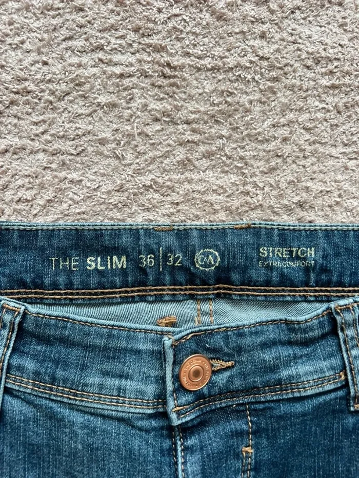 jeans pour homme bleu foncé C&A - photo numéro 2