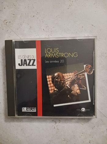 CD les génies du jazz Louis Armstrong les années 20
