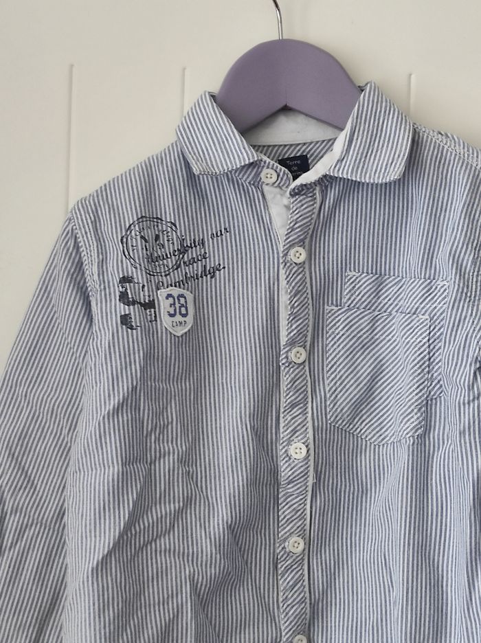 Chemise garçon manches longues 5 ans - photo numéro 3