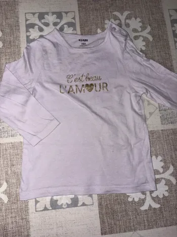 T-shirt manches longues