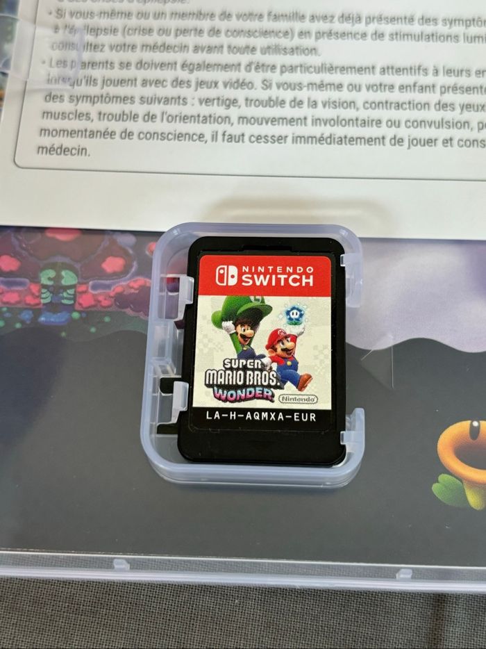 Jeu switch super Mario bros wonder - photo numéro 2