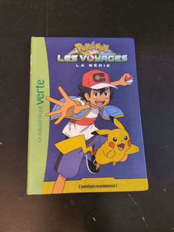 Livre Pokémon Les voyages 