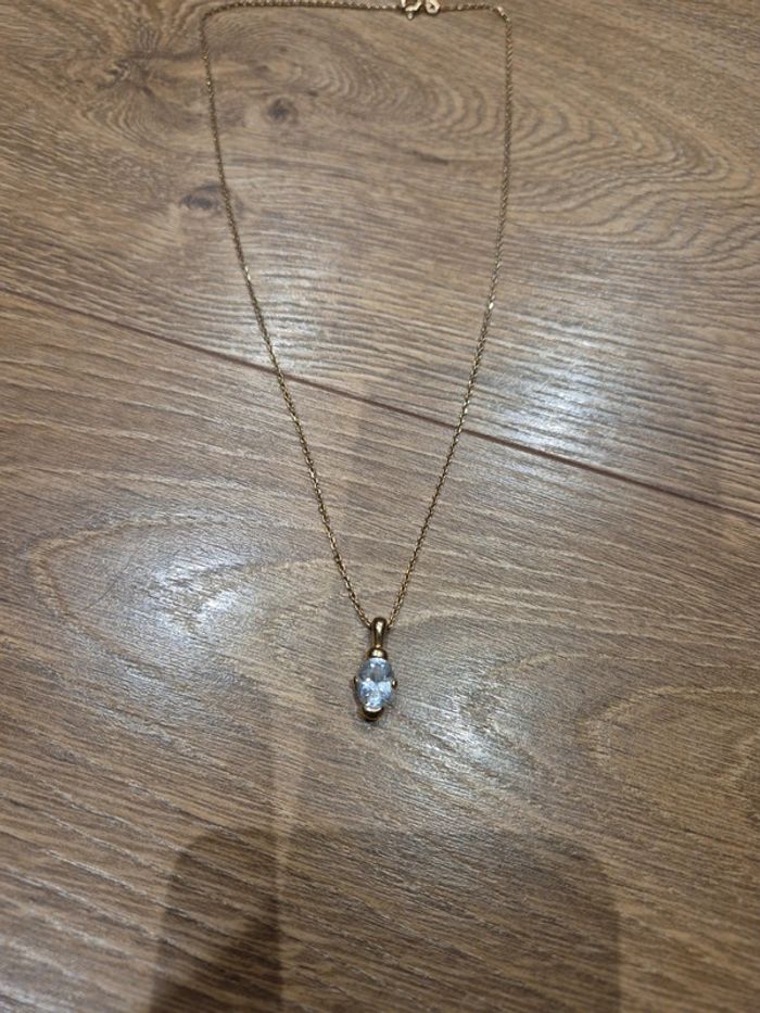 Chaîne + pendentif #plaqueor - photo numéro 7