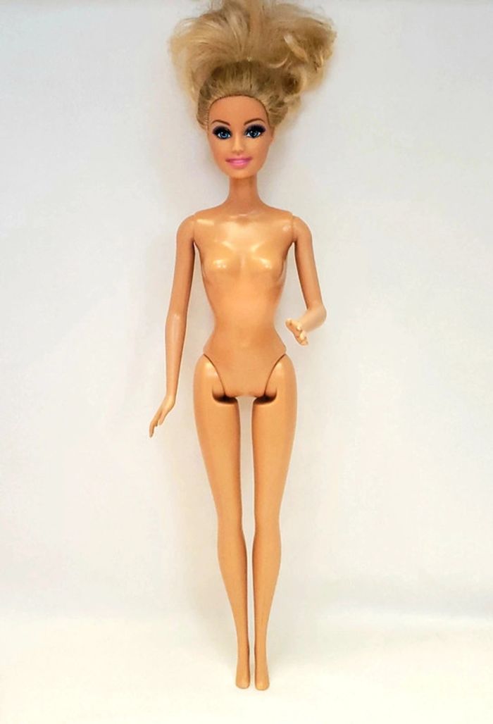 Lot de 3 poupée Barbie jambes et bras fixes - photo numéro 6