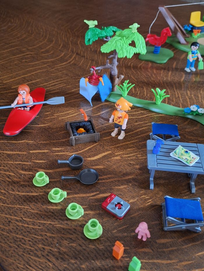Playmobil camping + tyrolienne COMPLET 100 % - photo numéro 4