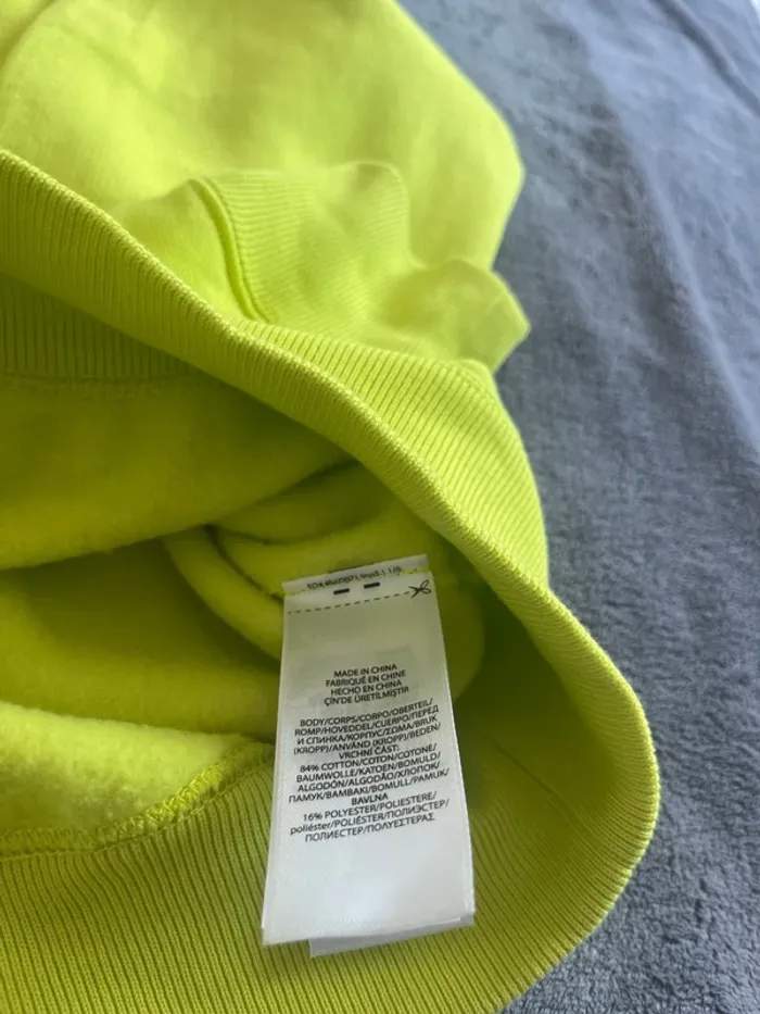 Sweat jaune vintage Polo Ralph Lauren – USA Flag – Taille M - photo numéro 7
