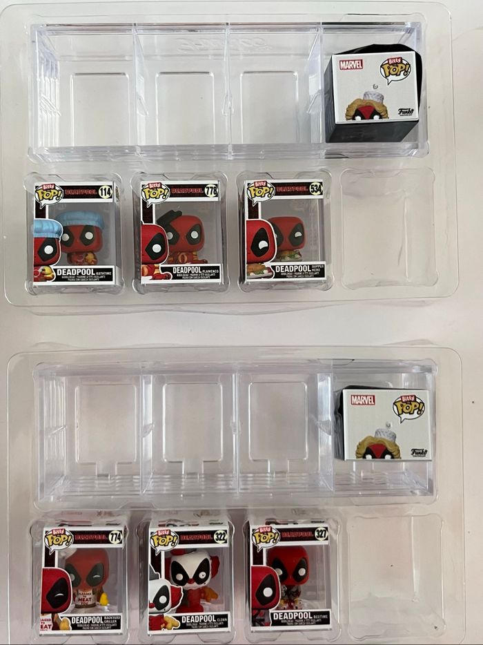 Lot 16 figurines Bitty Pop Deadpool - photo numéro 4