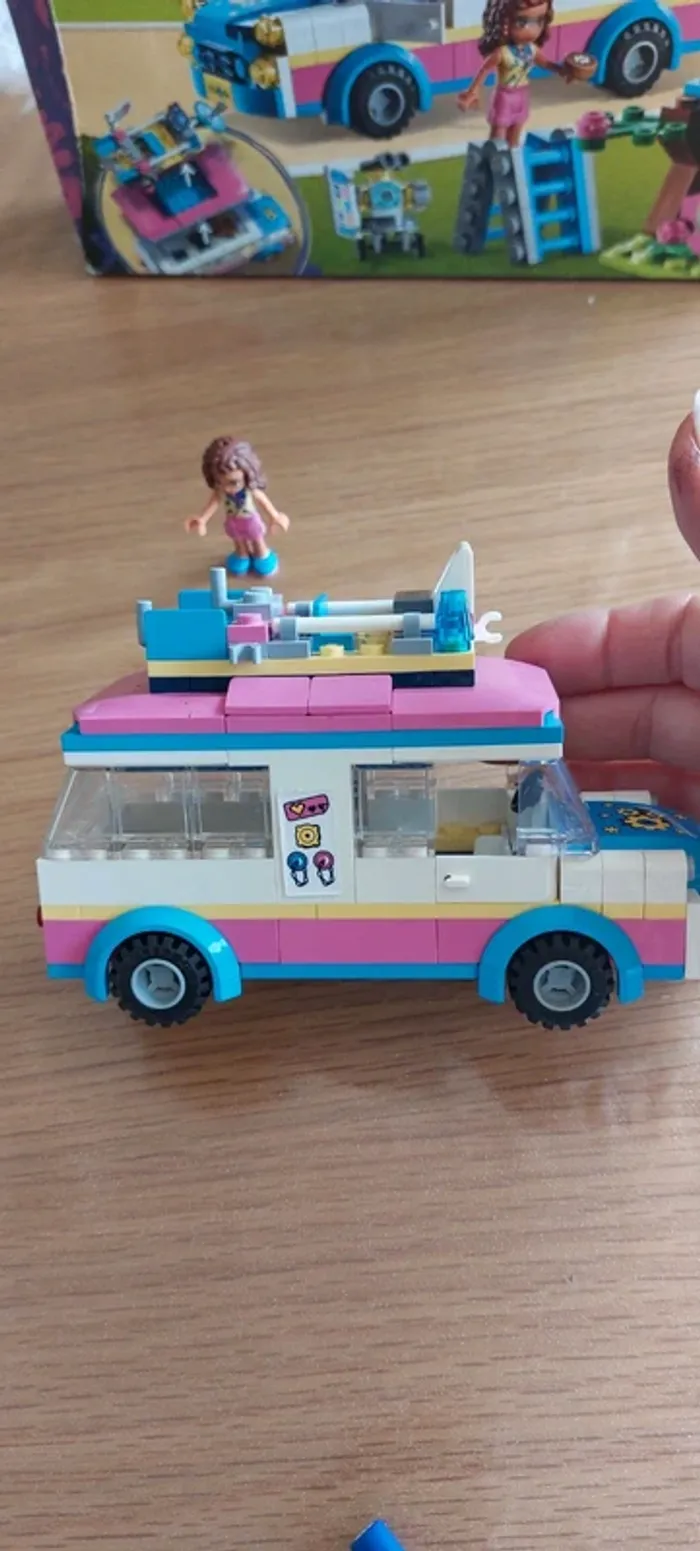 Lego camion de mission d olivia - photo numéro 5