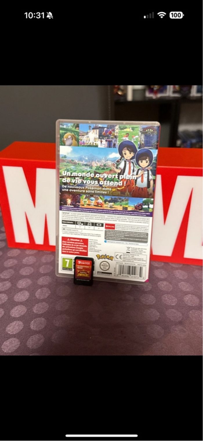 Jeu Nintendo switch Pokémon écarlate - photo numéro 2