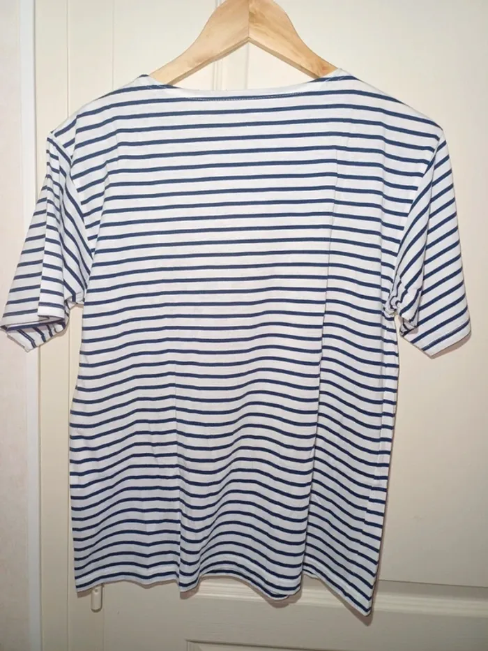T-shirt à rayures Sans marque - photo numéro 2
