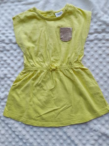 Robe été jaune tao 18 mois