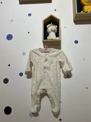 Pyjama velours 3 mois 60cm orchestra
