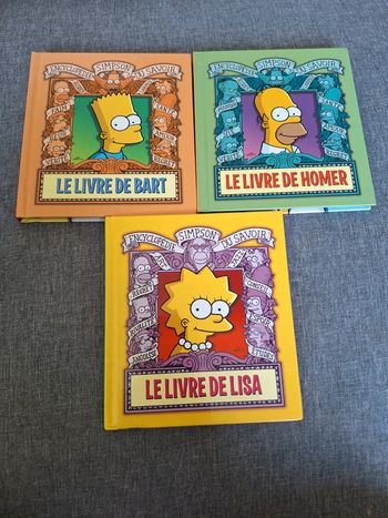 Lot de livres Simpson