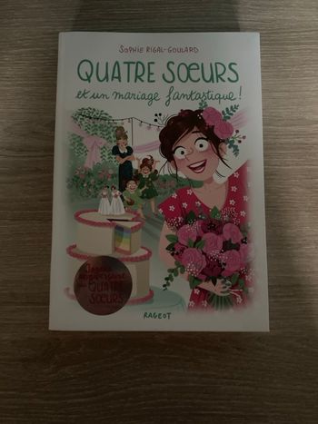 Livre: quatre sœurs et un mariage fantastique ! 