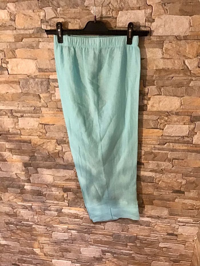 Pantalon bleu ciel de taille 48 marque Q’Neel - photo numéro 4