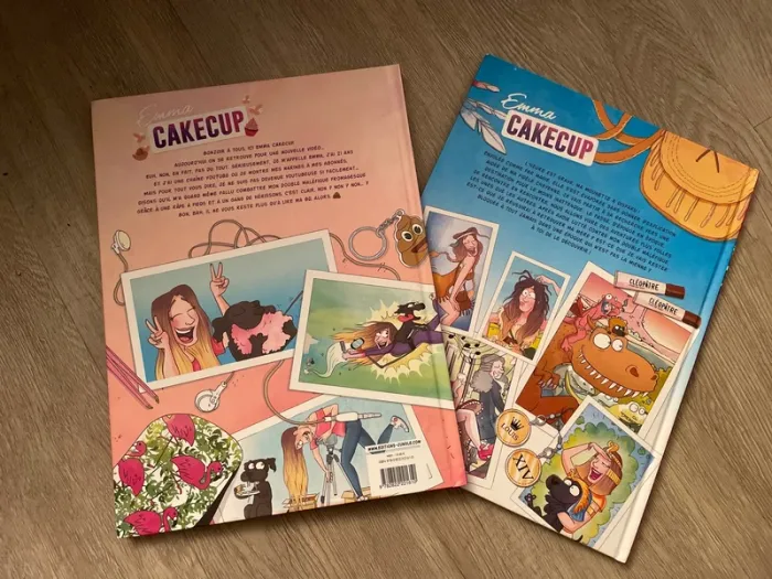 Lot de 2 BD Emma Cakecup - photo numéro 2
