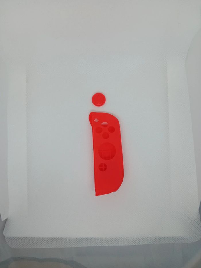 Protection pour manette de Nintendo switch bleu et rouge - photo numéro 5
