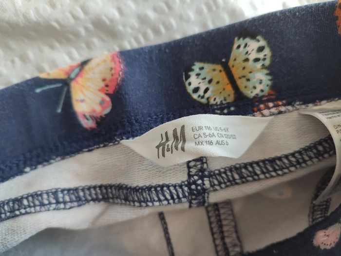 Legging papillon fille 5-6 ans / H&M - photo numéro 2