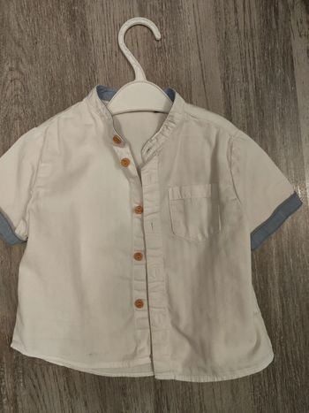 Chemise manche courte 3 ans