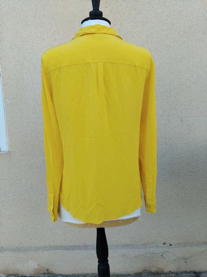 Chemise Caroll t42 100% soie - photo numéro 5