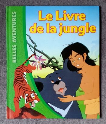 Album Illustré Jeunesse, grand format "Le Livre de la Jungle" (3-5 ans) / Éd. Cerf-Volant