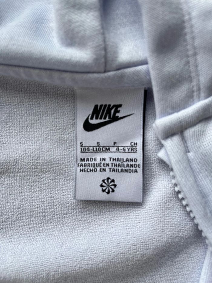 Gilet zippé Nike parme lilas 4-5 ans - photo numéro 4