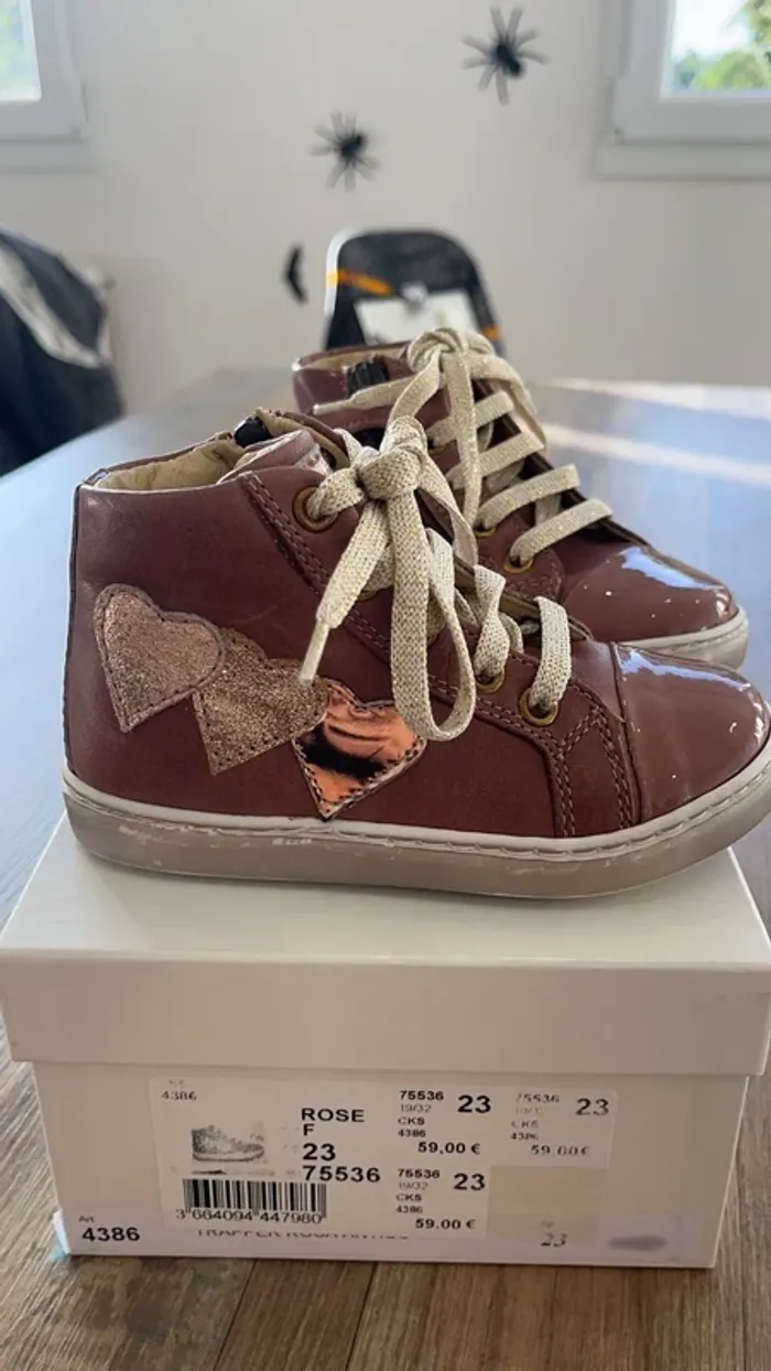 Chaussures CKS rose - photo numéro 2