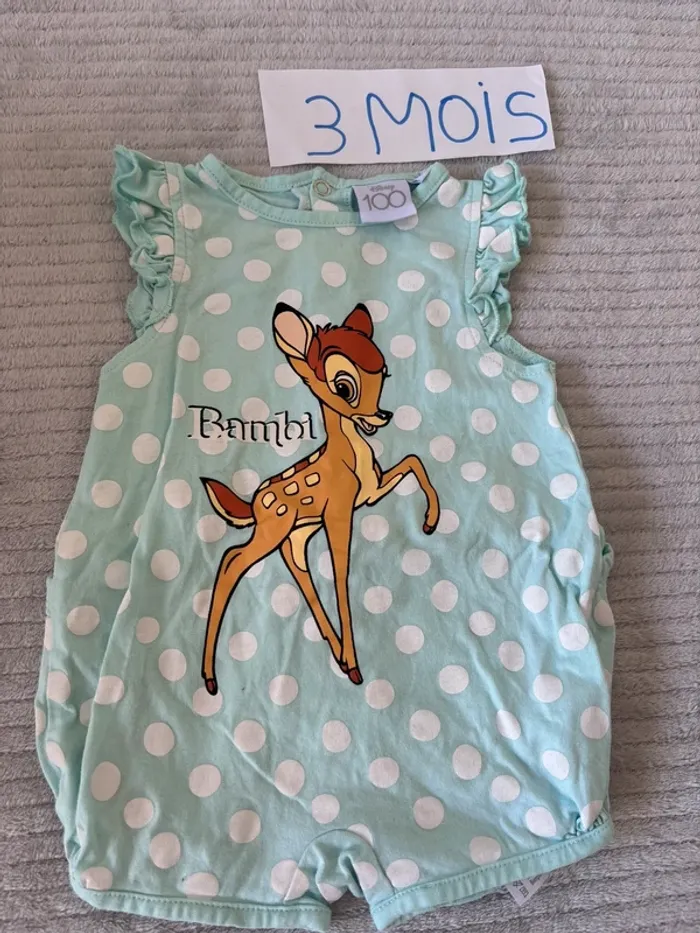 Jolie combi short Bambi